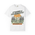 Strong & Courageous - Vintage Tee (Deuteronomy 31:6)